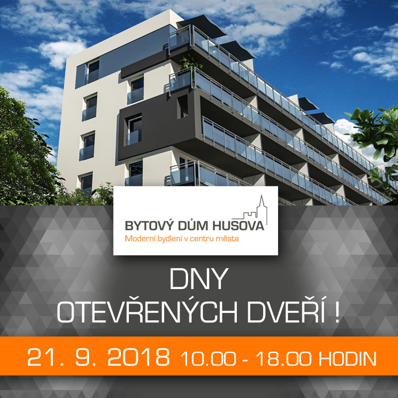 Den otevřených dveří se bude konat dne 21. 9. 2018 od 10:00 - 18:00 hodin